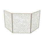 Protection pare - feu dixneuf design floria acier cr�me