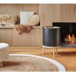 Range - bûches eiko noir givré et hêtre dixneuf design Range - bûches eiko noir givré et hêtre dixneuf design