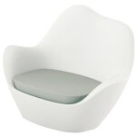 Sabinas fauteuil vondom blanc Sabinas fauteuil vondom blanc