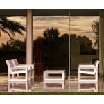 Salon de jardin frame vondom blanc Salon de jardin frame vondom blanc