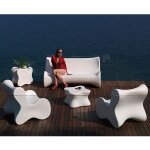 Salon de jardin vondom pal blanc Salon de jardin vondom pal blanc