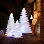 Sapin chrismy vondom lumineux led avec fil h100