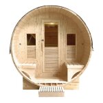 Sauna extérieur gaïa luna 6 places holl?s en epicea Sauna extérieur gaïa luna 6 places holl?s en epicea