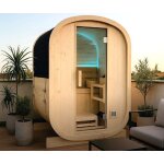 Sauna ext�rieur ga�a urban 2 places holl?s en epicea