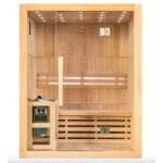 Sauna vapeur nordic panoramic 2 places unispas Sauna vapeur nordic panoramic 2 places unispas