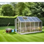Serre de jardin aluminium habrita 5. 90m2 Serre de jardin aluminium habrita 5. 90m2