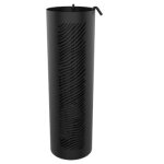 Serviteur nubia acier noir givré avec accessoires noirs dixneuf Serviteur nubia acier noir givré avec accessoires noirs dixneuf