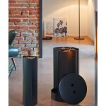 Stockeur  granules bois fractio noir givr dixneuf design