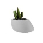 Stone pot vondom blanc Stone pot vondom blanc
