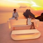 Table basse basic bumbum vondom blanc Table basse basic bumbum vondom blanc