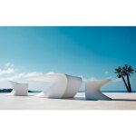 Table basse design wing vondom blanc mat Table basse design wing vondom blanc mat