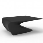 Table basse design wing vondom noir mat Table basse design wing vondom noir mat