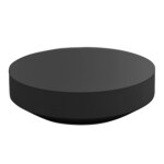 Table basse vondom design vela ronde anthracite
