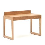 Table de bureau bois de frêne et tiroirs 120x60 andu veryforma Table de bureau bois de frêne et tiroirs 120x60 andu veryforma
