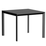 Table carré frame aluminium vondom 70x70xh74 noir Table carré frame aluminium vondom 70x70xh74 noir