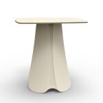 Table design pezzettina vondom ecru 90x90xh72 Table design pezzettina vondom ecru 90x90xh72