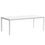 Table frame aluminium vondom 200x100xh74 blanc Table frame aluminium vondom 200x100xh74 blanc