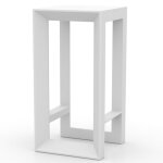 Table haute de bar frame vondom blanche Table haute de bar frame vondom blanche