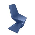 Vertex silla chaise vondom bleu Vertex silla chaise vondom bleu