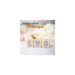 3 cubes 5x5cm + 47 stickers gris