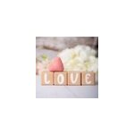 4 cubes 5x5cm + 55 stickers blancs