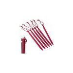 6 piquets de tente msr aluminium 190mm