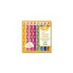 8 crayons de couleur pour les petits