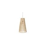 Abat - jour bois marron h. 53cm
