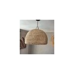 Abat jour pour lampe coupole en palmier