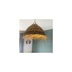 Abat - jour pour lustre fibres naturelles Abat - jour pour lustre fibres naturelles