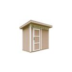 Abri de jardin qualit� premium 3m� l161xl294xh239 cm - marron