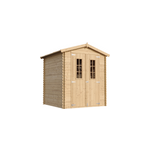 Abri de jardin en bois - l186xl196xh218 cm - 2, 82 m2