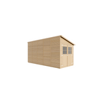 Abri de jardin en bois avec paroi lat�rale les planchers impr�gn� - 10 m2