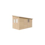 Abri de jardin en bois sans paroi lat�rale plus les planchers impr�gn� - 8 m2