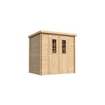 Abri de jardin en bois avec sol trait� de haute qualit� - 2. 22m2