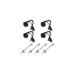 Accessoire de trampoline kit d'ancrage a Accessoire de trampoline kit d'ancrage a