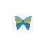 Ailes de papillon bleue arc en ciel - dguisement