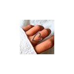 S aimer bague coeur argent