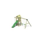 Aire de jeux avec échelle à corde et 2 Aire de jeux avec échelle à corde et 2