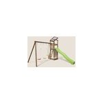 Aire de jeux avec toboggan happy swing 1