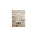 Alibert, le rocking - chair blanc n37