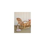 Alibert, le rocking - chair en rotin n�76