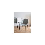 Alma, la paire de chaises en m�tal n�770