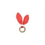 Anneau de dentition en coton bio fraise