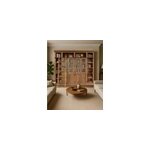 Annisa - biblioth�que en bois massif de teck recycl� 250 cm