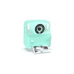 Appareil photo avec impression pixiprint turquoise enfant - mob