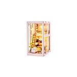 Appartement rosa. coin lecture r�aliste avec de grands d�tails.