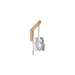 Applique bois petite suspension origami Applique bois petite suspension origami