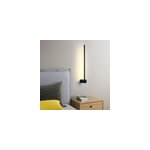 Applique murale laser minimalist led noire xl