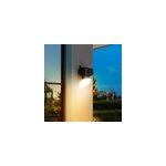 Applique murale solaire sensor noir brilock